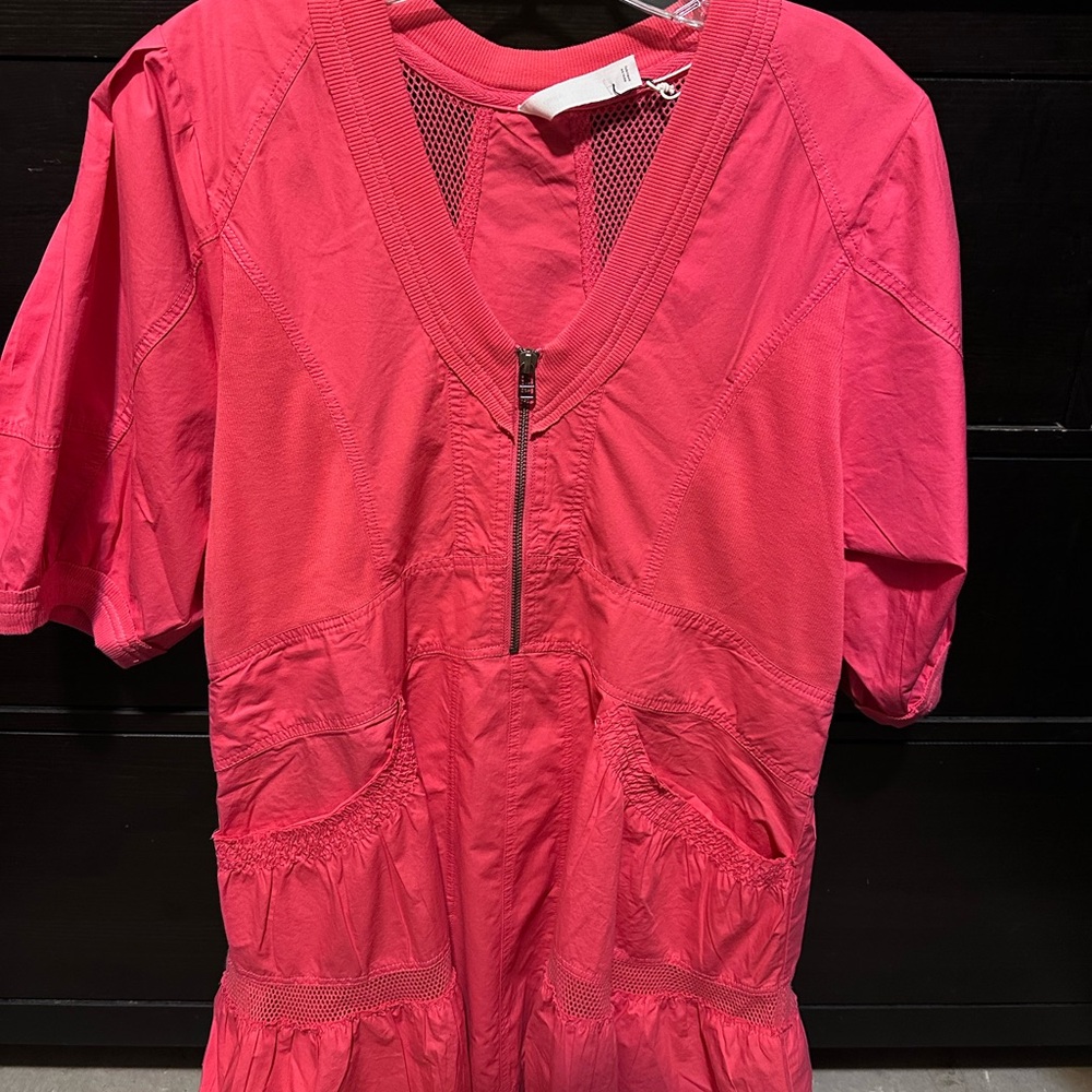 Anthropologie Pink Mini Dress